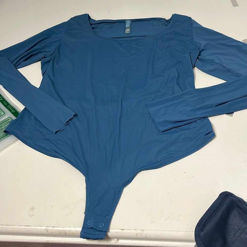 Blue Women's Bodysuit